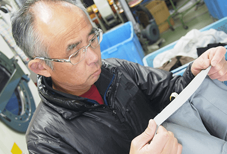 職人による最適なクリーニング